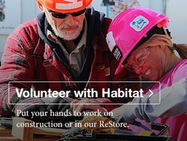 Volunteer with Habitat