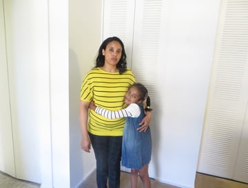 Azeb and her daughter, Sipran.
