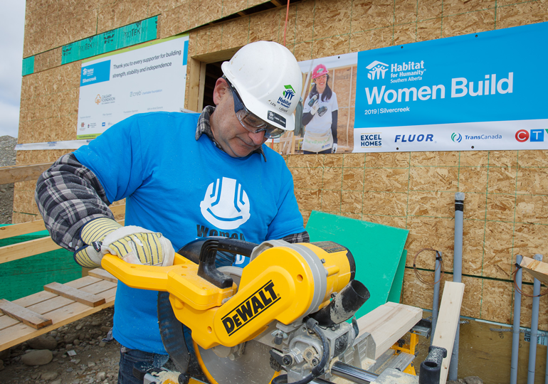 Volunteer with Habitat for Humanity in Calgary