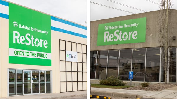 Habitat ReStore locations in Calgary