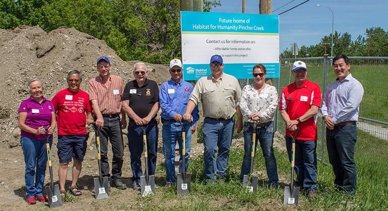 pincher creek ground breaking