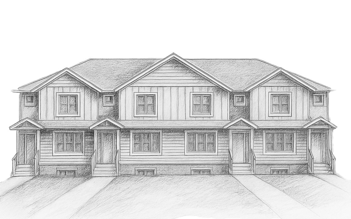 Drawing of upcoming Chestermere property