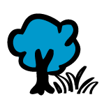 Shared green space icon