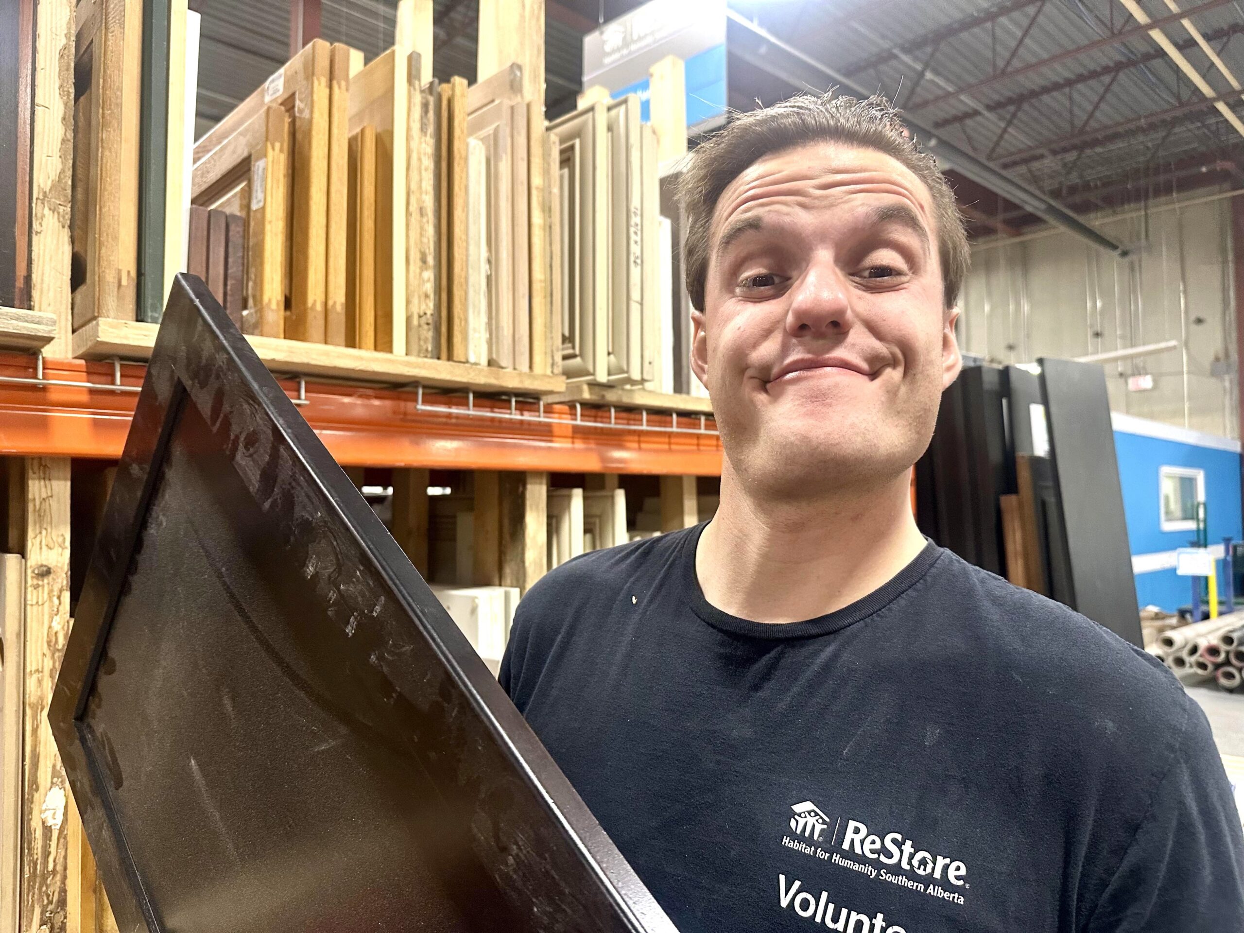 Habitat ReStore volunteer JP