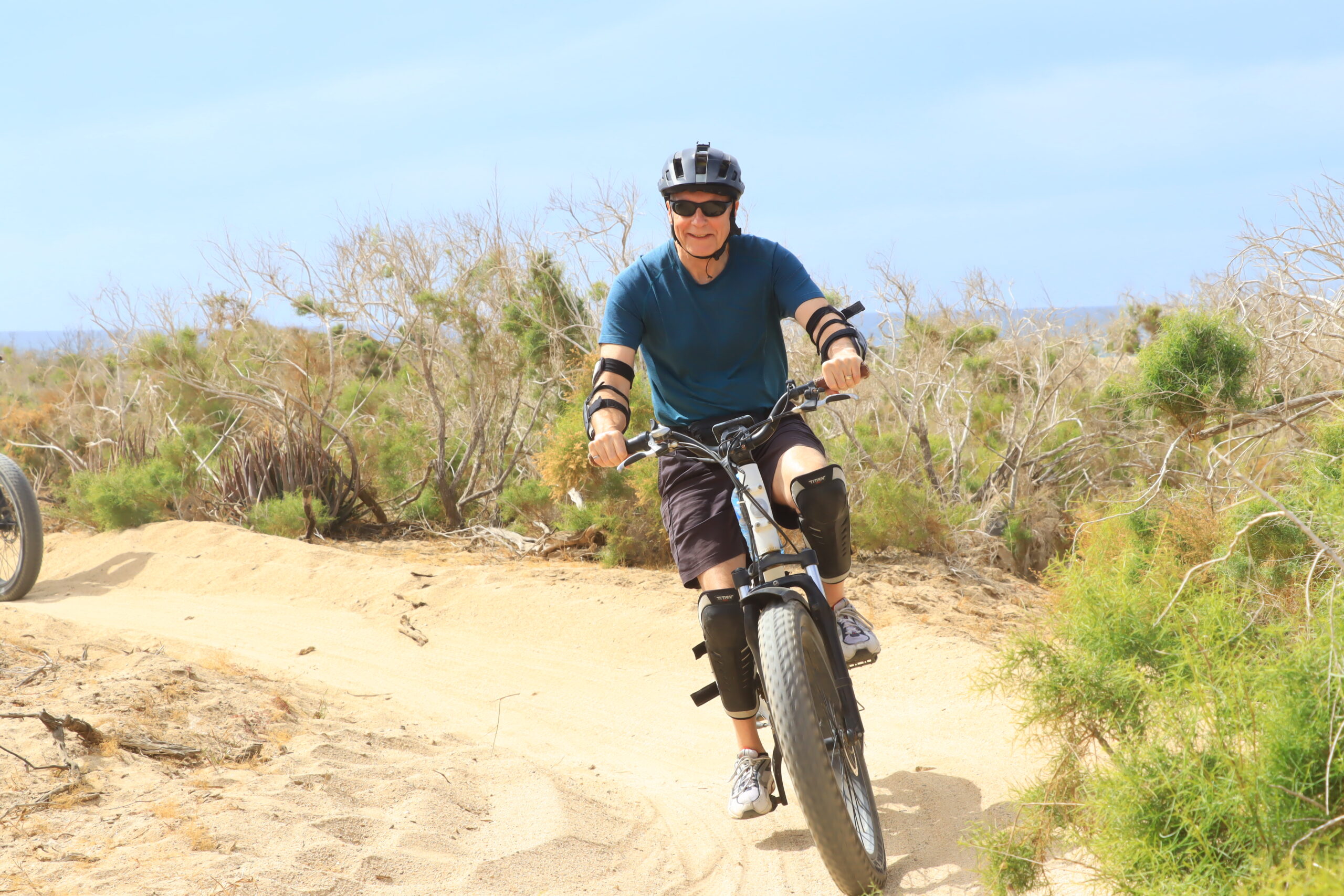 Cliff mountain biking